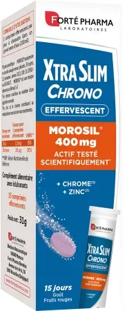 Forté Pharma Xtraslim Chrono Morosil Brausetabletten 15 Brausetabletten