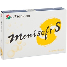 Menisoft Menicon Menisoft S (6er Packung) 2-Wochen-Linsen 2.25 dpt / BC 8.6)