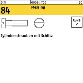 F. REYHER Nchfg. GmbH & Co. KG Zylinderkopfschraube M4 x 20 Messing 1000 Stück