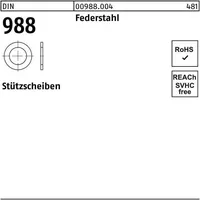 Industrial Quality Supplies DIN 988 Federstahl 4 x 8