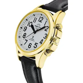 Master Time MTLA-10942-12L Sprechende Funkuhr 38mm