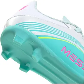 adidas F50 League FG/MG Kinder Blau/Weiß 36