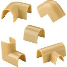 cablefix 160703 Verbindungselement Verbindungsstück 1 Set Beige