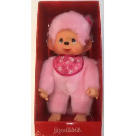 Monchhichi Kuschelpuppe 45 cm Pink/Rosa
