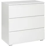 Möbel Boss Kommode BEN 80 x 80 x 45 cm Weiß