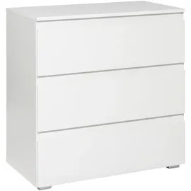 Möbel Boss Kommode BEN 80 x 80 x 45 cm Weiß