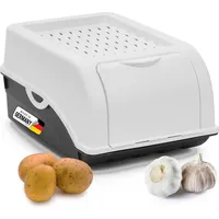 Novaliv Aufbewahrungsbox 3,5 L 4-tlg. weiß