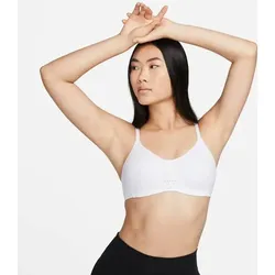 NIKE Damen Top Alate Minimalist Light-Support, WHITE/STONE MAUVE/COOL GREY, L/C