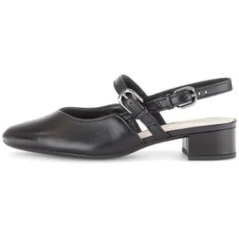 Gabor Slingpumps GABOR "Slingpumps", Damen, Gr. 40,5, schwarz, Schuhe Slingpumps
