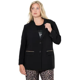 Ulla Popken Blazer Schwarz 58/60