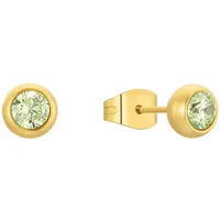 Amor Ohrstecker 2034450 grün Edelstahl 6mm
