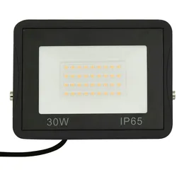 vidaXL LED-Fluter 30 W Warmweiß