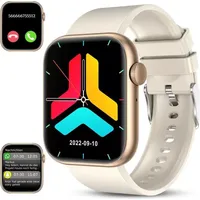 Iaret Smartwatch Damen Herren, Fitness Tracker Schlafmonitor Schrittzähler Uhr
