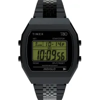 Timex Digitaluhr TIMEX LAB TIMEX 80 schwarz TW2W91600AJ
