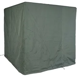 Abdeckhaube HWC-J66 210x200x220cm, Abdeckplane Schutzplane Schutzhülle für Bali-Liegen ~ anthrazit