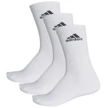 adidas Cushioned Crew Socken 3er Pack White / Black 49-51
