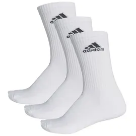 adidas Cushioned Crew Socken 3er Pack White / Black 49-51