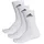 adidas Cushioned Crew Socken 3er Pack White / Black 49-51