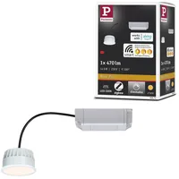 Paulmann Coin 1er Set rund 50mm 6W 470lm 2700K Satin