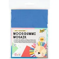 Folia Moosgummi Mosaik Basic mehrfarbig 1596 Teile