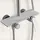 Home Deluxe Iconic Duscharmatur mit Ablage Weiß 120 cm