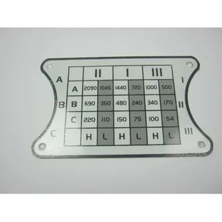 Optimum Label B50GSM | 03034503L09