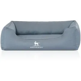 Knuffelwuff Hundebett Leon M-L 85 x 63 cm hellblau