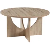 [en.casa] Rindal Beige Eichenoptik 80 x 41,5 cm