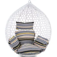 RAMROXX Kissen für Hängesessel inkl. Rückenteil 2-teiliges Set Style