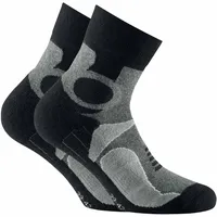 Rohner Basic Trekking Quarter 2er Pack in Grau 47-50