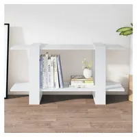 VidaXL Bücherregal Weiß 100x30x51 cm Holzwerkstoff