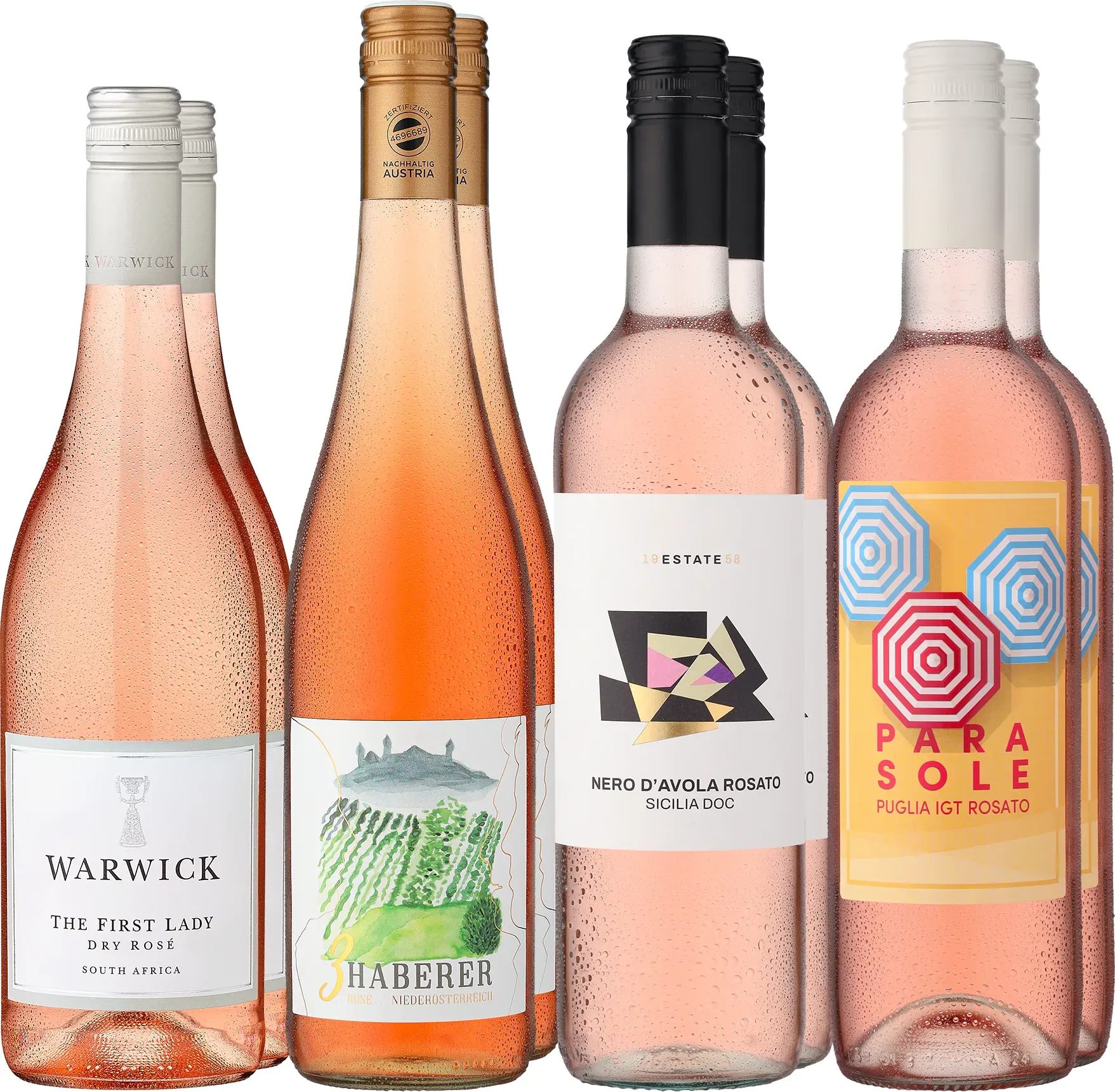 8er-Probierpaket »Ein Hauch von Rosé«