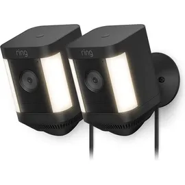 Ring Spotlight Cam Plus Plug In schwarz