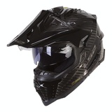 LS2 LS2, Motocross Helm EXPLORER CARBON Gloss Carbon, XXXL