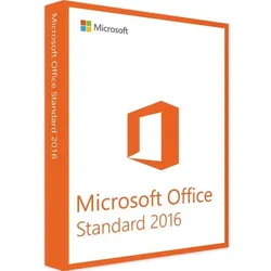Office 2016 Standard - Produktschlüssel - Sofort-Download - Vollversion - 1 PC - Deutsch
