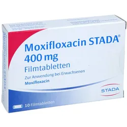 Moxifloxacin Stada 400 mg Filmtabletten 10 St