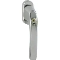 HOPPE DK-Fenstergriff abschließbar Luxemb. 099S/U52Z 200NM gleichschl., 7/37,F9