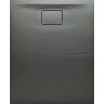 Polysan s.r.o. FLEXIA Duschwanne 120x80x3,5cm Rechteck, weiss, Steindekor