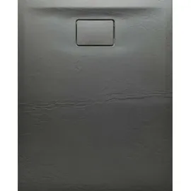 Polysan s.r.o. FLEXIA Duschwanne 120x80x3,5cm Rechteck, weiss, Steindekor