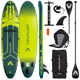 AQUALUST 10,6 iSUP Board 320 x 76 x 15 cm Grün