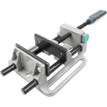 WOLFCRAFT Schraubstock Aluminiumdruckguss 100 mm grau