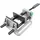 WOLFCRAFT Schraubstock Aluminiumdruckguss 100 mm grau