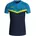Poloshirt Blau/Gelb S