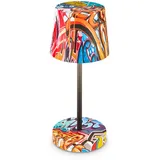 Briloner Tischlampe Graffiti Motiv