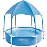 Intex Metal Frame Pool, mit Überdachung 183x38cm