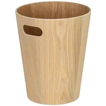 Relaxdays Papierkorb 7,5 l Braun