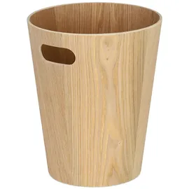 Relaxdays Papierkorb 7,5 l Braun