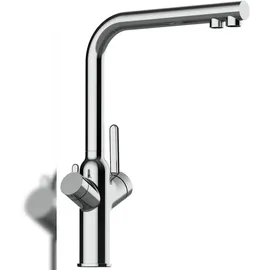 VIZIO BOD 4 Wege Wasserhahn Einhebelmischer Silber