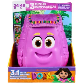Spin Master Games Kids Puzzle DoraBackpack 3in1 Puzzle