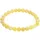 Ostsee-Schmuck Armband Kugel gelb 19 cm